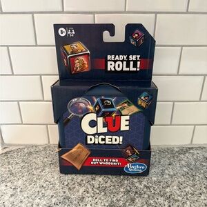 NIB Hasbro Clue Diced Game